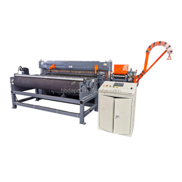 Steel wire mesh welding machine with automatic mesh rolling machine for sale